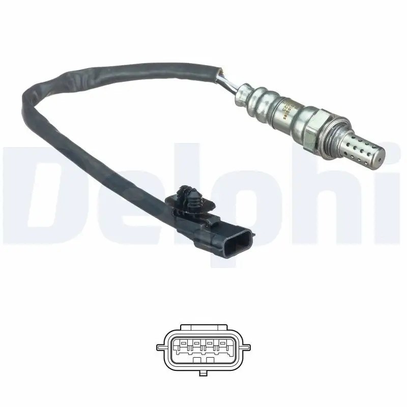 DELPHI Renault Captur Clio Qashqai Juke Oksijen Sensörü 335 mm