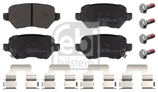 FEBI Opel Astra H, Corsa C ve Zafira B Arka Fren Balatası 42,5 mm