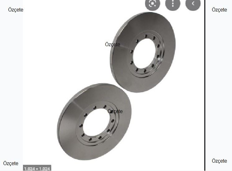 FREN DISKI ARKA (5D 280 mm) FORD TRANSIT V347 06-