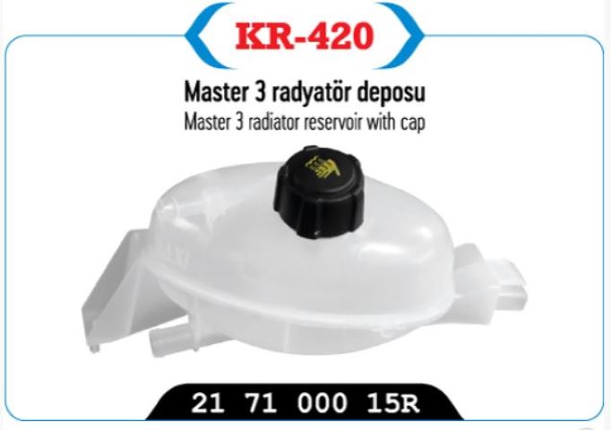 Radyatör Ek Depo (Kapaklı) Master III