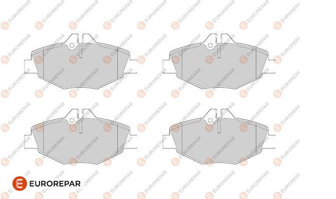 Eurorepar ERP Fren Balatası Ön (135 mm) (Kablo Lu W211 E Serisi 02 Tamir Takım)
