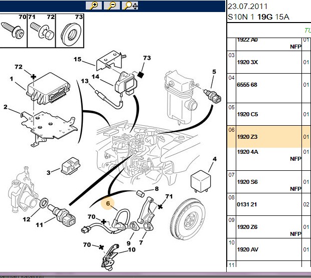 Krank Mili Sensörü (Berlingo, Saxo, P106, P205, P306, P405 1.4)