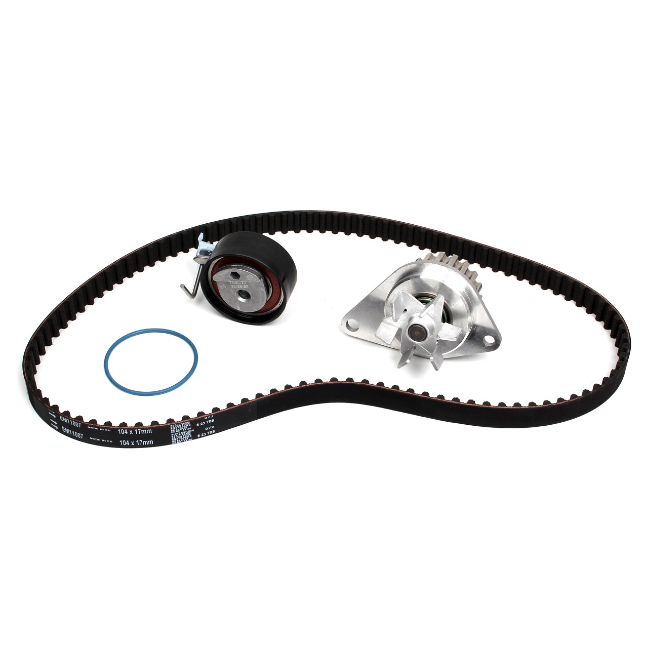 CONTITECH Peugeot 206 1.4 TU3A TU3JP ve Citroen C3 1.4 TU3A TU3JP Su Pompası + Triger Kayışı Seti