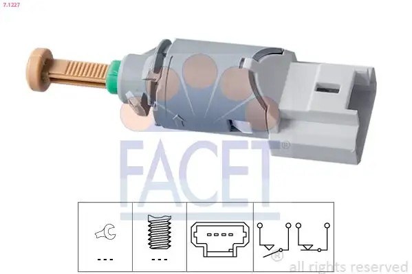 FACET Renault Clio III, Dacia Logan Fren Stop Musuru