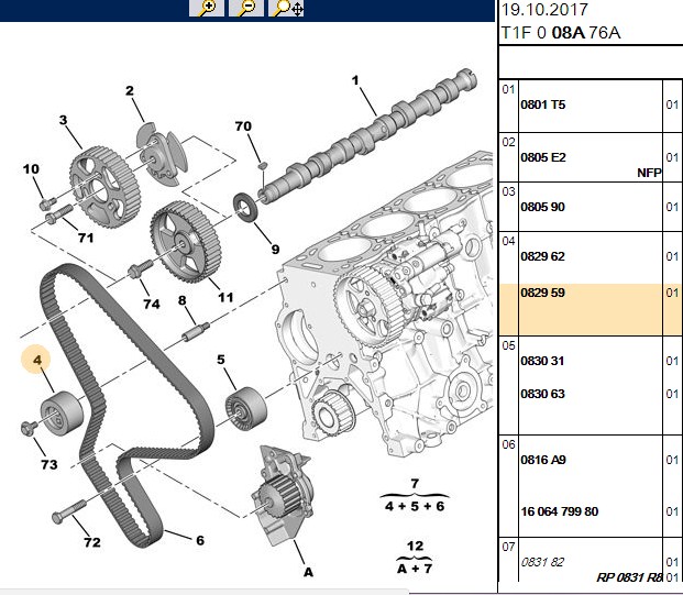 GATES Peugeot Partner 2.0 Hdi ve 406 2.0 Hdi Eksantrik Gergi Rulmanı 60 mm