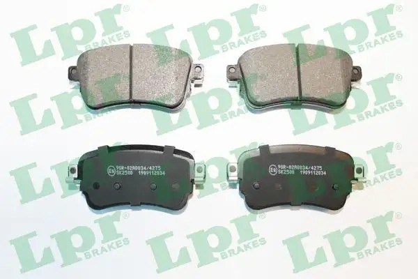 LPR Fiat Ulysse 2.0 Arka Fren Balatası 17,3 mm