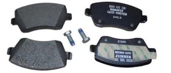 RENAULT Renault Clio 1.6 ve Dacia Duster 1.5 dCi Ön Fren Balatası 116 mm