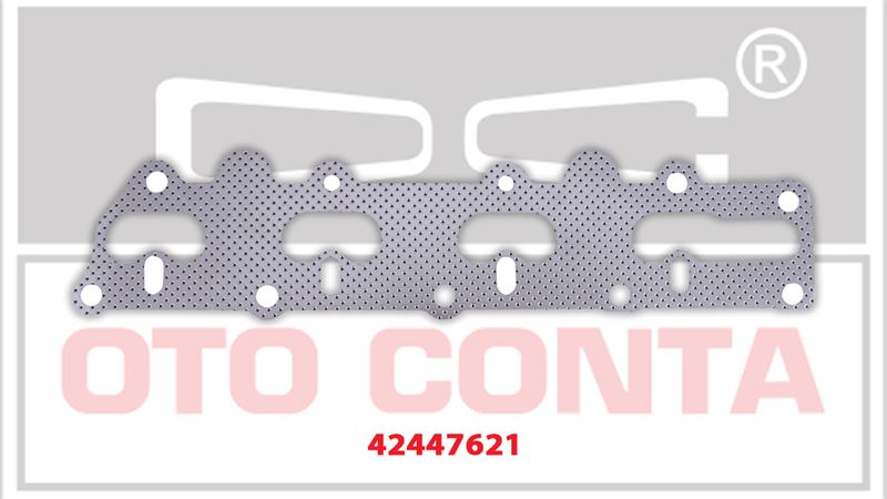 Egzoz Manifold Contası Metal Takviyeli OPEL Vectra A B Astra F X20EV ECO C20SEL X18XE OEM:850656