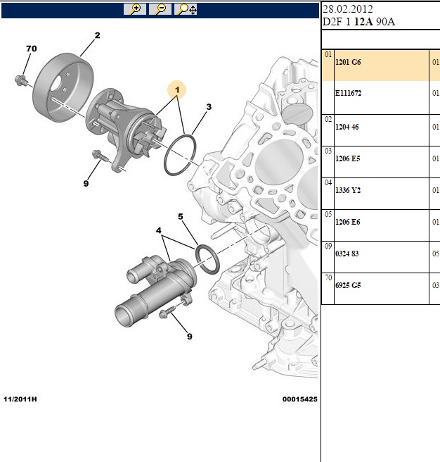 PSA Su Devir Daimi 407 607 C5 C6 DT17 Motor