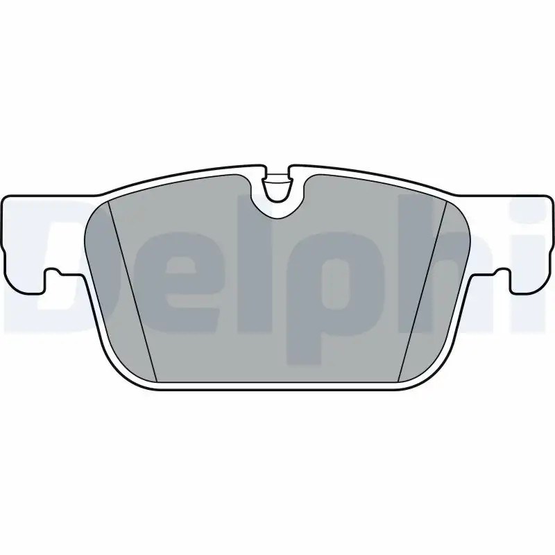 DELPHI Volvo S90 D5, XC60 D4, XC60 B4, S90 D4 Ön Fren Balatası 155,2 mm