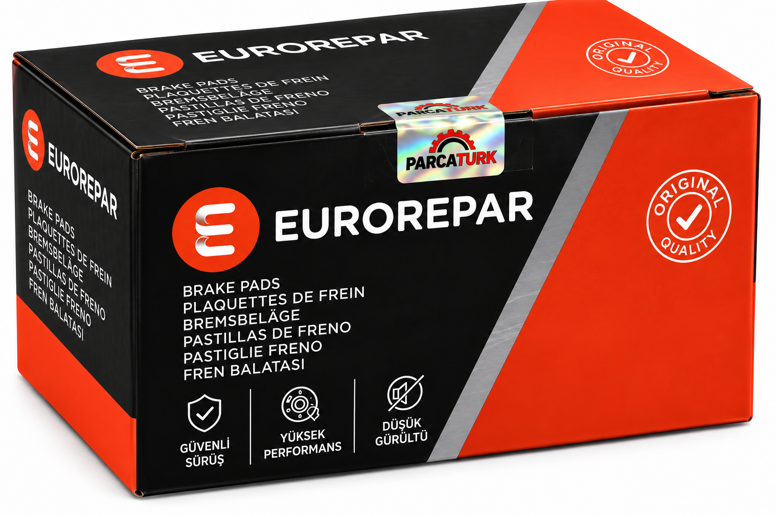 Eurorepar Ön Fren Balatası 133 mm (Fiat Egea)