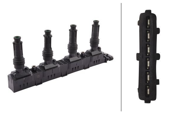 HELLA Ateşleme Bobini Corsa C, Corsa D, Astra H, 1.2, 1.4, 09-