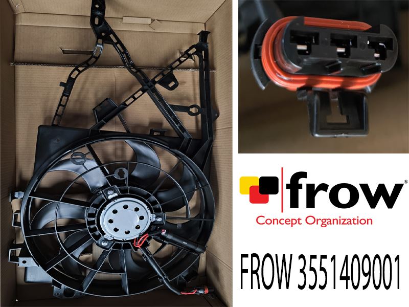 FROW Opel Vectra B 1.6 ve 2.0 Fan Motoru 390 mm
