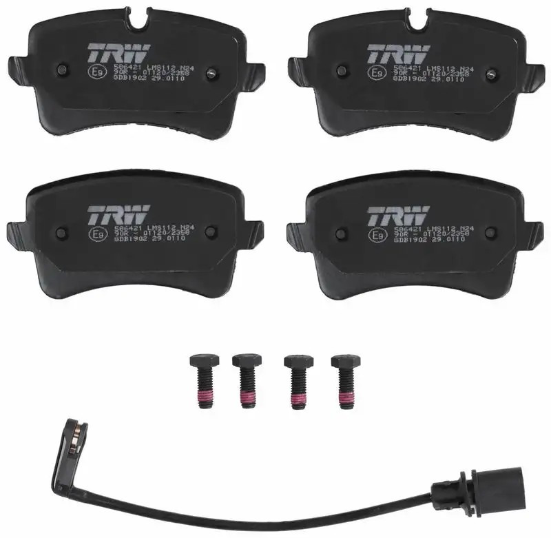 TRW Audi A6 ve A7 2.0-3.0 Arka Fren Balatası 116,4 mm