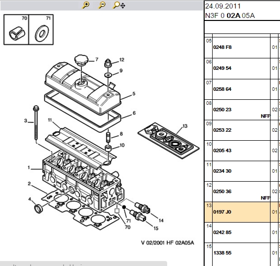REINZ Peugeot 206, 306 ve Citroen Xsara 1.6 Üst Motor Conta Takımı