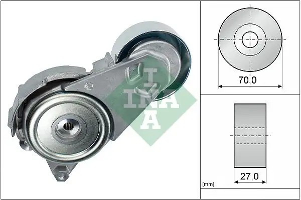 INA Toyota Yaris ve Corolla 1.4 D4D Alternatör Gergi Kütüğü