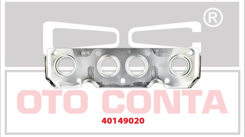Egzoz Manifold Contası Çelik Siperlikli (Renault R19 Mégane 1.4 1.6)
