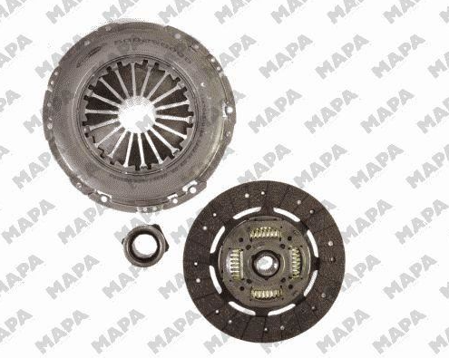 Debriyaj Seti (Ford Transit 24 00- Servis Seti Baskı + Disk + Rulman)
