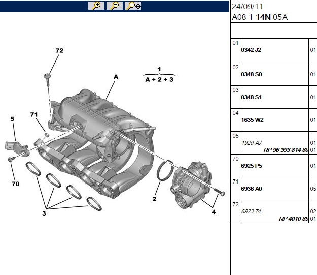 Emme Manifold Contası Silikon (Fiat Doblo, Fiorino, Linea 1.3 16V Multijet, Opel Astra H, Corsa C, Combo C 1.3 CDTI 16V)