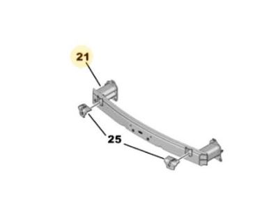 Bitapart Tampon Demiri Ön Peugeot P208 P21E Active Allure GT Line