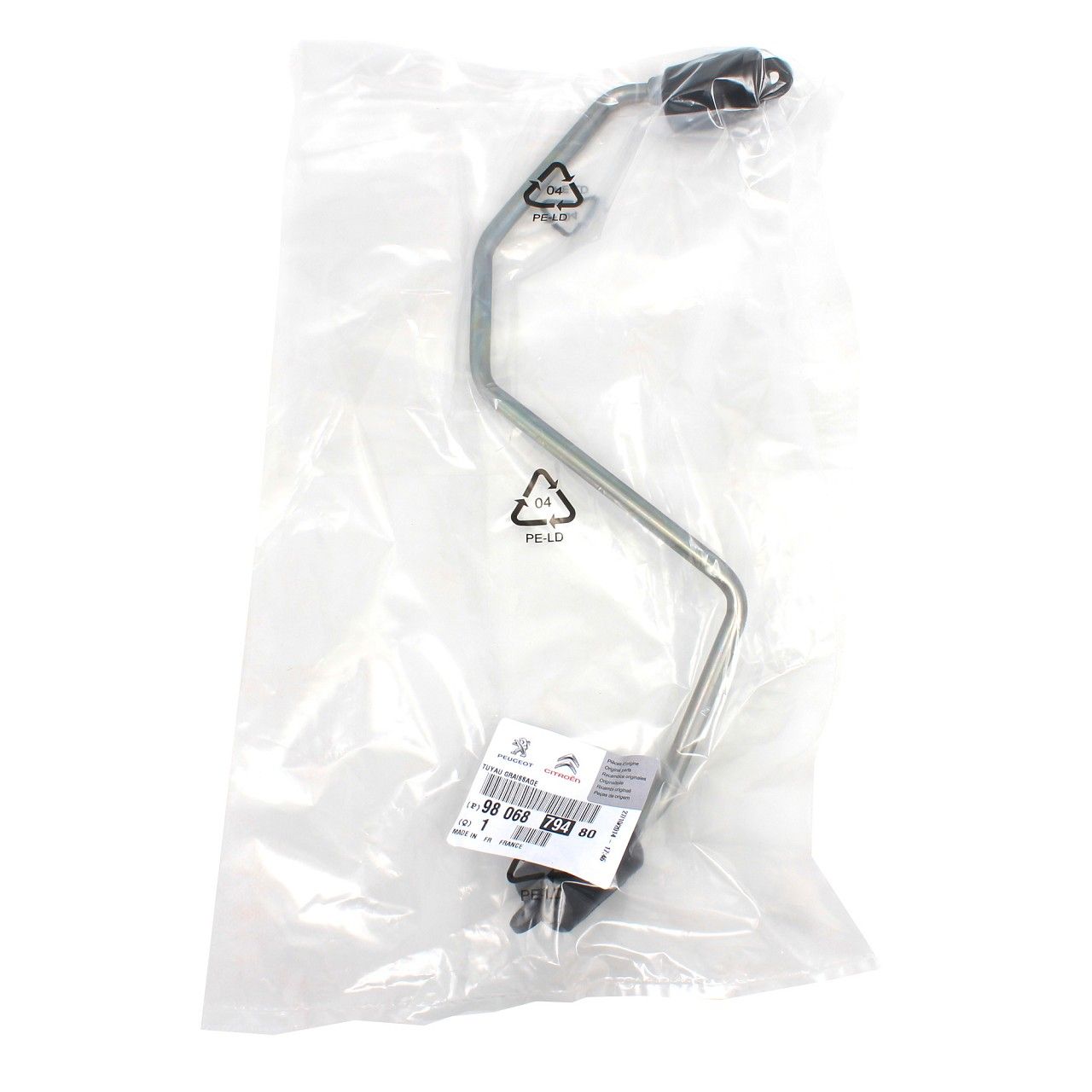 Turbo Yağ Hortumu (Peugeot P206+ P207 P208 P2008 P3008 P301 P308 P4008 P5008 P508 Expert 3 Partner Tepee Citroen C3 C4 C5 C5 X7 C-Elysee DS3 DS4 Jumpy)