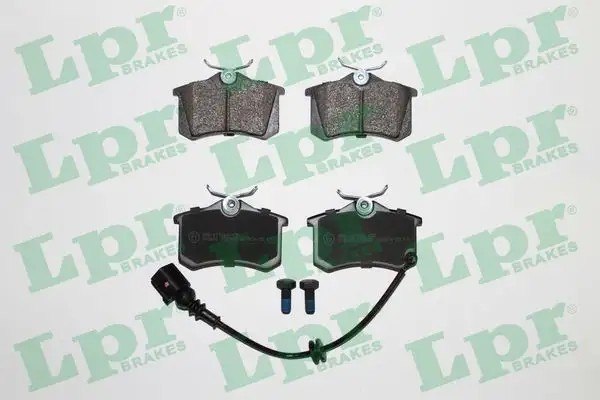 LPR Audi A3, Peugeot 208 ve Citroen C4 Cactus Arka Fren Balatası 87 mm