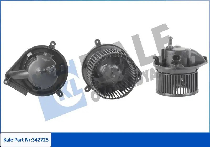 KALE Kalorifer Fan Motoru 120W 12V - Klimasız Araçlar İçin