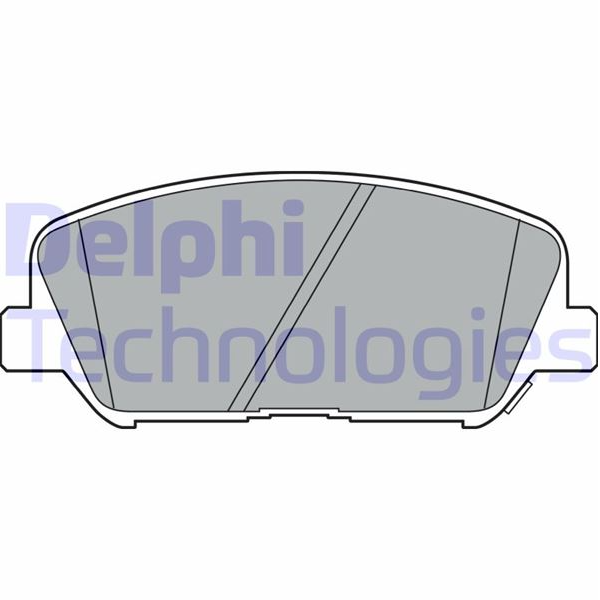 Delphi Fren Balatası Ön (141 mm) (Hyundai i30, Kia Ceed 12-)