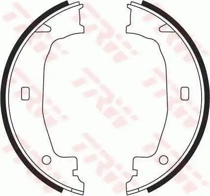 TRW BMW E46 E87 160x20 mm Pabuçlu El Fren Balatası