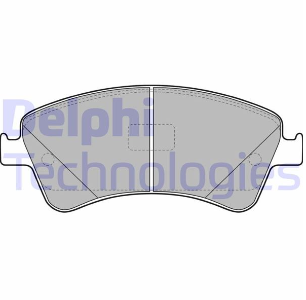 Delphi Fren Balatası Ön (150 mm) (Toyota Auris, Avensis)