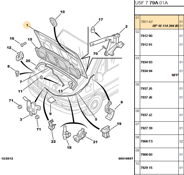 PSA BXR YM Motor Kaputu Boxer 2 Jumper II
