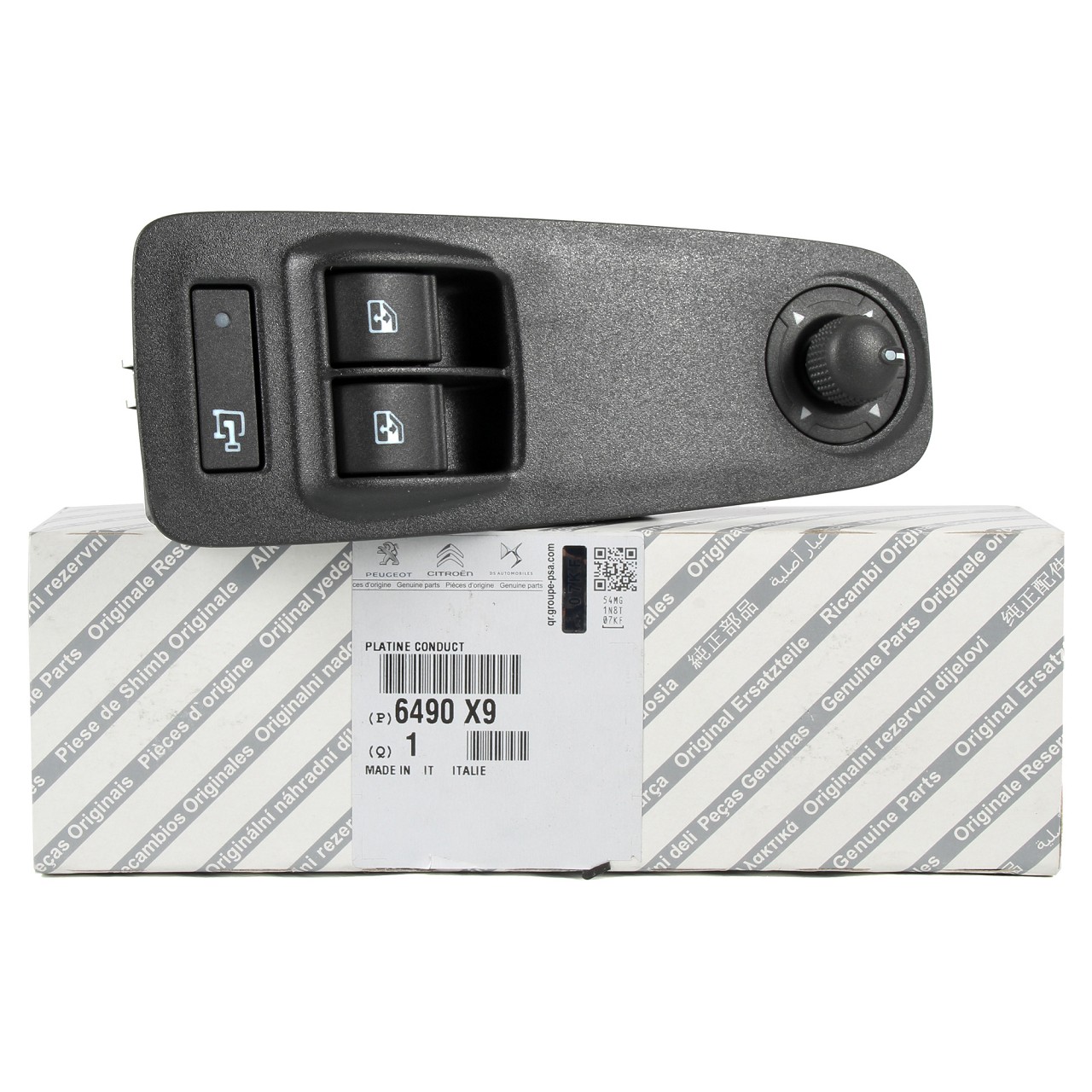 Bitron Cam Kumanda Düğmesi Sol (Çiftli) (Peugeot Boxer III)