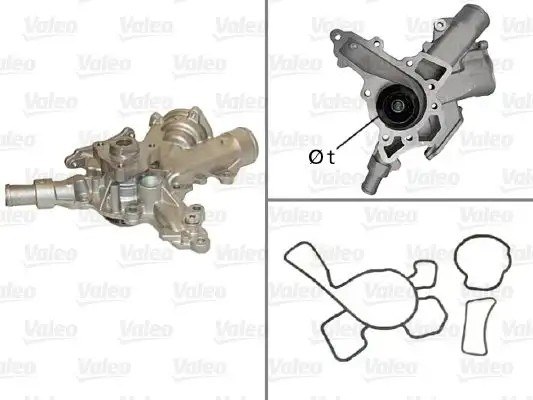 VALEO Opel Corsa B/C 1.0 ve 1.2 Devirdaim Su Pompa