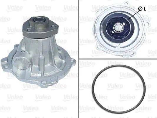 VALEO Seat Cordoba 1.9 Tdi ve Skoda Felicia 1.6 Su Pompası Contalı Kapaksız