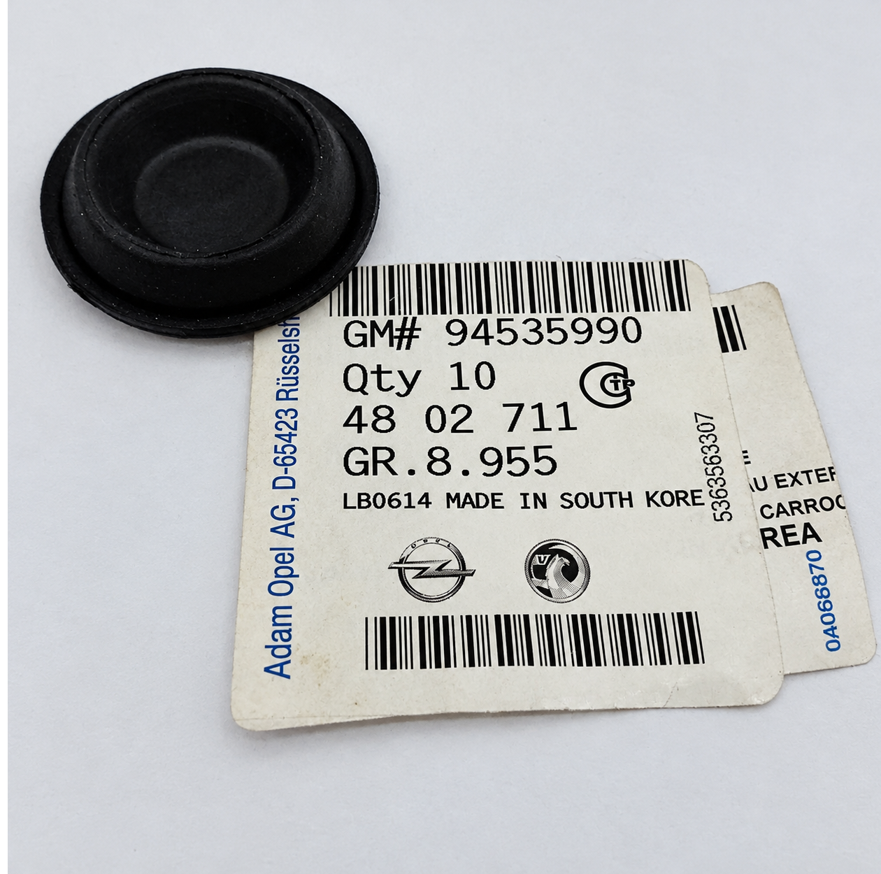 Çamurluk İç Tapası 30mm Chevrolet Aveo, Captiva, Cruze, Kalos, Trax, Opel Antara, Mokka GM Orijinal 4802711 - 94535990