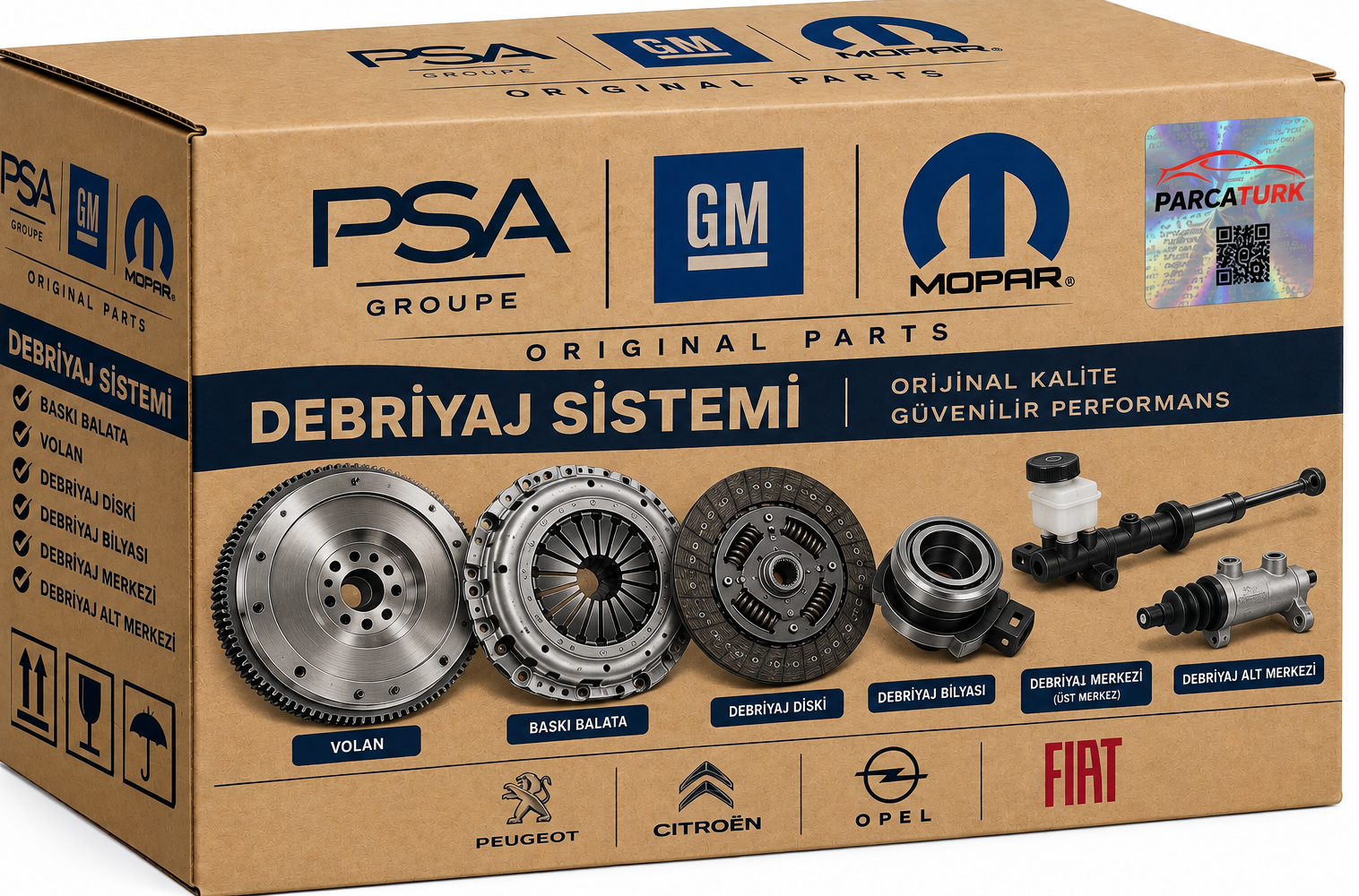 PSA Debriyaj Pedal Modülü (Peugeot 308, Partner, Rifter)