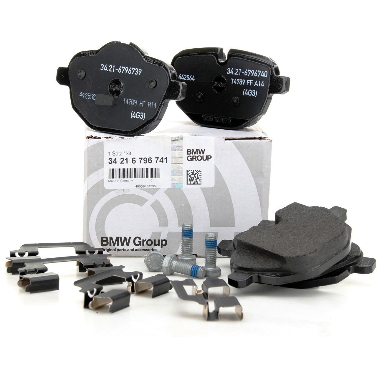 BLUE PRINT BMW X3 20d, 520i F90-G30, X4 20d Arka Fren Balatası 106 mm
