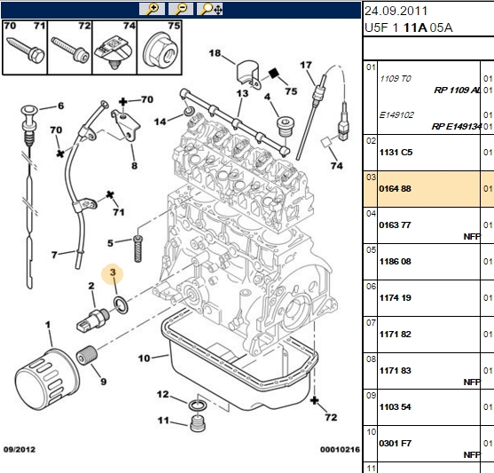 Karter Tapası Contası (Renault Clio, Megane, Kangoo 1.4 1.6 E6J E7J K7J K7M K9K 4KM E7J 624 626 634 635 780 F8Q F9Q K4J K4M K9K 47J)