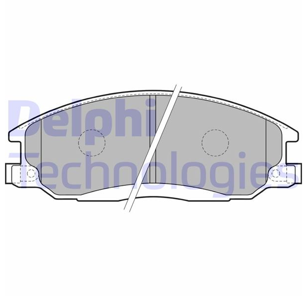 Delphi Ön Fren Balatası (Hyundai Starex, Santa Fe)