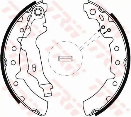 TRW Toyota Corolla 1.4, 1.3, 1.6, Carina 2.0 Arka Fren Balatası 200×37 mm