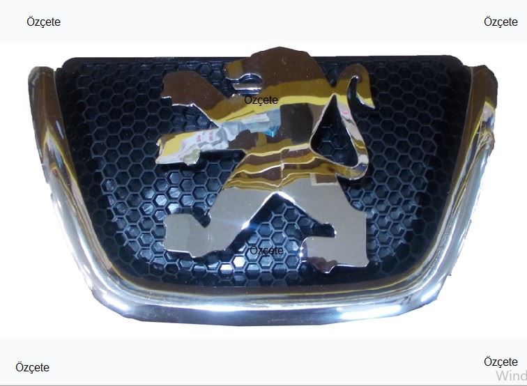 BİTAPART Ön Panjur Arması Peugeot 206
