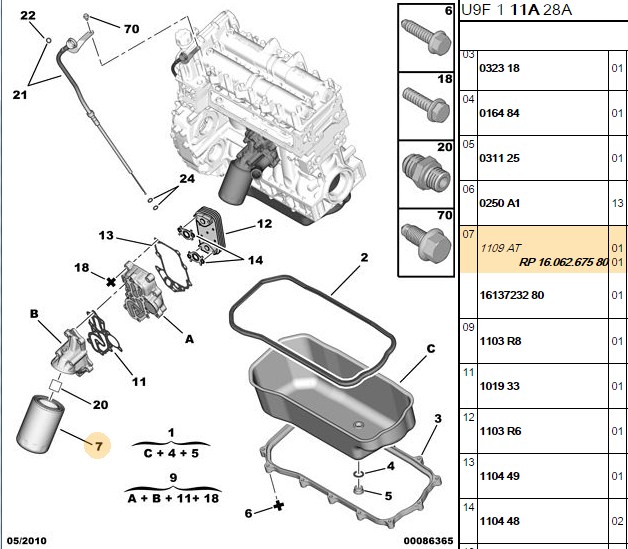 ERP YAG FILTRESI BOXER III 3.0 MOTOR
