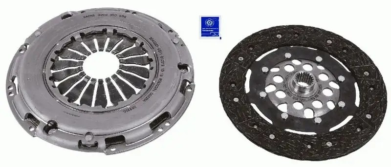SACHS Renault Laguna, Megane, Kadjar, Clio 1.5 dCi ve Fluence 1.3 H5H Ön Debriyaj Seti (Baskı+Disk) 21 Diş