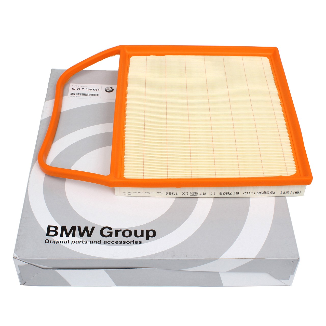 HAVA FILTRESI 356×287*41 BMW N54 N55 E82 E88 E90 E91 E92 Z4 E89 OTOMOBIL