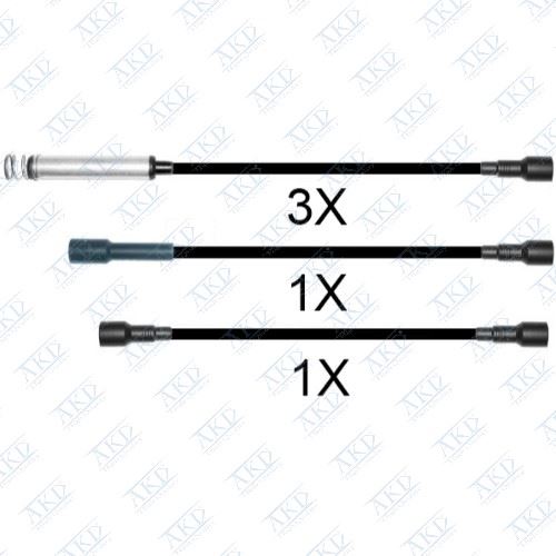 BUJI KABLO TAKIMI OPEL OMEGA A 18 20 (IGNESIZ DISTRIBUTOR KAPAGI IÇIN)