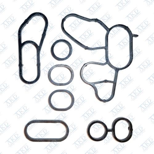 AKD Yağ Soğutucu Oring Takımı Opel Corsa D Astra H Astra J (Euro 5) Z13DTJ-DTE A13DTJ-DTE (7 Parça)