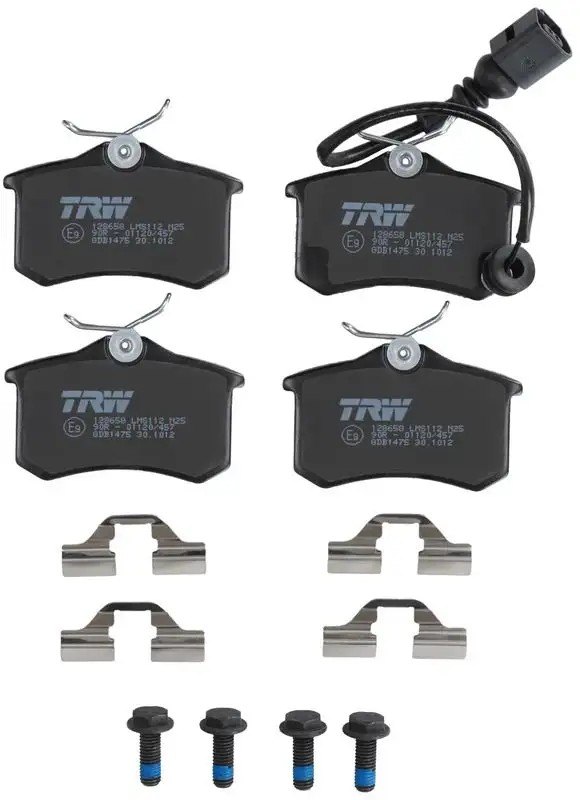 TRW Seat Ibiza, Skoda Octavia ve Audi A3 Arka Fren Balatası 87 mm