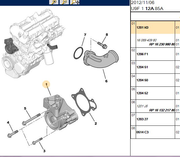 SU POMPASI DEVIRDAIM PEUGEOT BOXER III 3.0HDI 06 14 - CITROEN JUMPER 3.0HDI 06 14 - FIAT DUCATO 3.0MJT 06 14