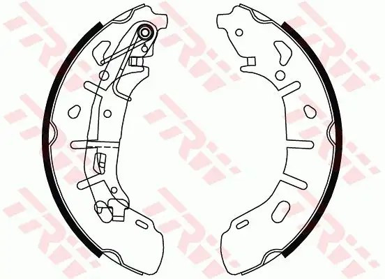TRW Fiat Doblo 2.0, 1.9, 1.6, 1.4, 1.3 Arka Fren Balatası 254×55 mm
