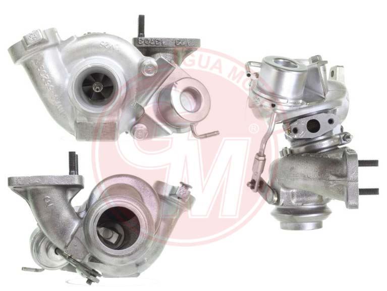 TURBO PEUGEOT P206 PP207 PP307 PARTNER BERLINGO C3 C4 SCUDU FOCUS C MAX 16 HDI (90 PS)
